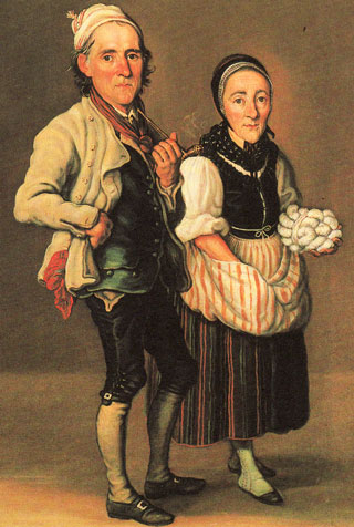 Ulrich Bräker und Frau Salome