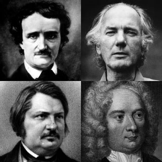 Poe, Bernhard, Balzac, Swift